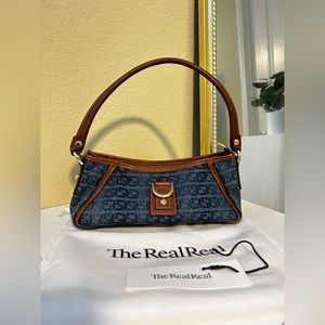 Gucci Abbey Denim Bag